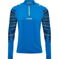 Bluza z zamkiem 1/2 Hummel Blaze Pro. Niebieskie bluzy damskie Hummel, na zimę, bez wzorów, bez kołnierzyka, bez ramiączek, bez kaptura. Za 247.00 zł.