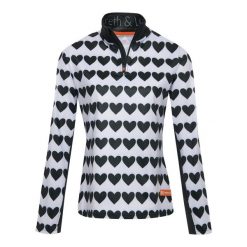Bluza narciarska Damska Gareth & Lucas The One Hundred and Fourteen. Białe bluzy damskie GARETH & LUCAS, bez wzorów, z elastanu, bez kaptura. Za 229.99 zł.