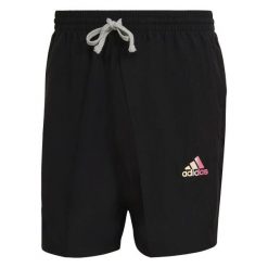 Spodenki męskie ADIDAS M FAVS Q2 SHO XS. Czarne krótkie spodenki sportowe męskie Adidas, l, bez wzorów, z materiału, na fitness i siłownię. Za 129.00 zł.