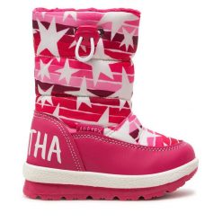 Śniegowce Agatha Ruiz de la Prada. Czerwone śniegowce dziewczęce Agatha Ruiz de la Prada, bez zapięcia. Za 129.99 zł.