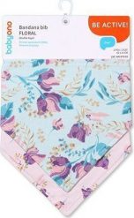 BabyOno 879/16 ŚLINIAK APASZKA FLORAL. Śliniaki dla dzieci Babyono, bez wzorów. Za 19.89 zł.