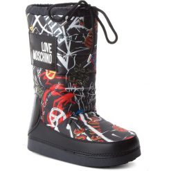 Śniegowce LOVE MOSCHINO - JA24022G16IP200A Graff.Ne. Kozaki damskie Love Moschino, z materiału. Za 659.00 zł.