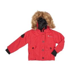 Parka narciarska dla dziewczynki Peak Mountain Galava. Czerwone kurtki i płaszcze dla dziewczynek Peak Mountain, na zimę, bez wzorów, z syntetyku, długie, bez kaptura. Za 255.00 zł.