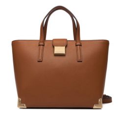 Torebka KARL LAGERFELD. Brązowe torebki do ręki damskie KARL LAGERFELD, bez wzorów, klasyczne, bez dodatków. Za 1,299.00 zł.