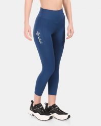 Damskie legginsy treningowe Kilpi RIVIAN-W. Niebieskie legginsy damskie Kilpi, s, bez wzorów, z materiału, do biegania. Za 215.49 zł.