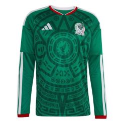 Koszulka z długim rękawem Mexico 26 Home. Zielone koszulki sportowe męskie Adidas, bez wzorów, bez kołnierzyka, bez ramiączek, do piłki nożnej, climacool (adidas). Za 479.00 zł.