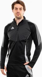 Bluza męska adidas Tiro 24 Winterized szaro-czarna IM9966 L. Czarne bluzy męskie Adidas, l, bez wzorów, bez kaptura. Za 264.75 zł.