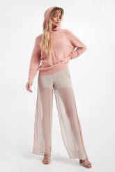 Spodnie damskie szyfonowe ARMANI EXCHANGE. Legginsy damskie Armani Exchange, xs, bez wzorów, z szyfonu. W wyprzedaży za 412.87 zł.