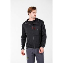 Męska Bluza z Kapturem z 100% Wełny Merino - Maestro/Woolona. Czarne bluzy męskie WOOLONA, l, bez wzorów, z wełny, z kapturem. W wyprzedaży za 540.00 zł.