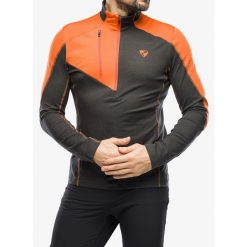 Bluza męska Ziener Japvo. Brązowe bluzy męskie Ziener, m, bez wzorów, bez kaptura. Za 293.99 zł.