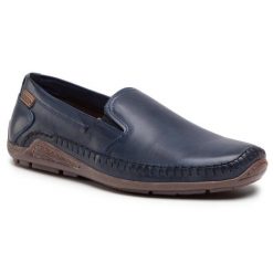 Półbuty Pikolinos. Niebieskie półbuty na co dzień męskie Pikolinos, bez zapięcia. Za 359.99 zł.