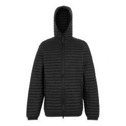 Męska Lekka Ocieplana Kurtka Rigain. Czarne kurtki sportowe męskie Regatta, m, bez wzorów, z puchu, trekkingowe. Za 141.99 zł.