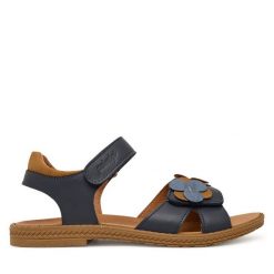 Sandały Primigi. Niebieskie sandały dziewczęce Primigi, bez zapięcia. Za 249.99 zł.