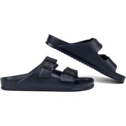 Klapki męskie Coqui Kong. Niebieskie klapki męskie Coqui, bez wzorów. Za 144.99 zł.