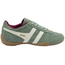 Damskie zamszowe buty sportowe Gola Chase. Białe obuwie sportowe damskie Gola, bez wzorów, ze skóry. Za 452.15 zł.