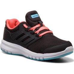 Buty adidas - Galaxy 4 K B75656 Cblack/Cblack/Solred. Czarne obuwie sportowe damskie Adidas, z materiału. Za 179.00 zł.