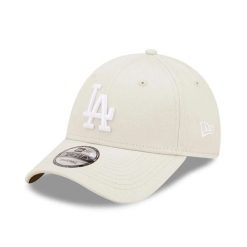Czapka z daszkiem Los Angeles Dodgers League Essential 9Forty. Białe czapki i kapelusze męskie New Era, bez wzorów. Za 179.00 zł.