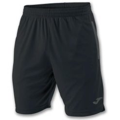 Spodenki do piłki nożnej męskie Joma Miami. Czarne krótkie spodenki sportowe męskie Joma, m, bez wzorów, z materiału, na fitness i siłownię. Za 71.36 zł.