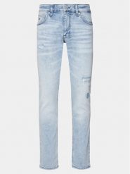 Tommy Jeans Jeansy Scanton DM0DM19449 Niebieski Slim Fit. Niebieskie jeansy męskie Tommy Jeans. Za 369.99 zł.