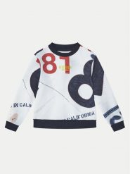 Guess Sweter N5RQ07 KA6R4 Kolorowy Regular Fit. Swetry dla chłopców Guess, z aplikacjami, z bawełny, bez kołnierzyka, bez kaptura. Za 99.99 zł.