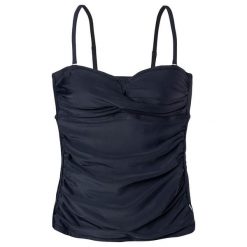 Top Tankini Dla Kobiet Catrina. Czarne topy damskie AQUAWAVE, xl, bez wzorów, bez kołnierzyka, bez ramiączek. Za 100.99 zł.