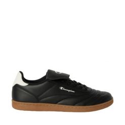 Buty męskie Champion Prestige Flap. Czarne eleganckie półbuty Champion, z gumy, eleganckie, bez zapięcia. Za 187.99 zł.