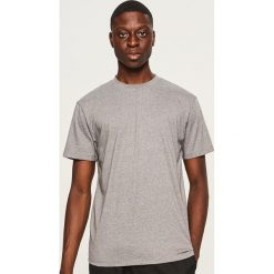 Melanżowy t-shirt - Jasny szar. T-shirty męskie marki Giacomo Conti. W wyprzedaży za 24.99 zł.