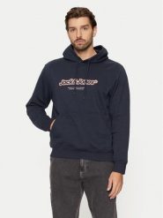 Jack & Jones Bluza Vesterbro 12265766 Granatowy Relaxed Fit. Niebieskie bluzy męskie Jack & Jones, l, bez wzorów, z syntetyku, bez kaptura. Za 109.99 zł.