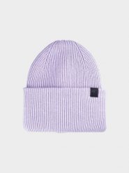 4F Czapka beanie uniseks - fioletowa Uniwersalny. Fioletowe czapki i kapelusze damskie 4f, na zimę, bez wzorów, z syntetyku, klasyczne. Za 49.99 zł.