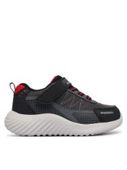 Skechers Sneakersy Bounder - Venture Squad 406338N/BKCC Czarny. Czarne buty sportowe chłopięce Skechers, bez wzorów, z materiału, bez zapięcia. Za 229.99 zł.