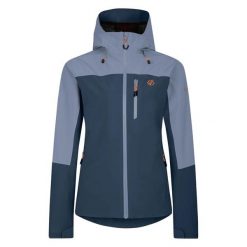 Kurtka przeciwdeszczowa damska Mountain Series. Niebieskie kurtki damskie Dare 2b, bez wzorów, z materiału, bez kaptura. Za 319.99 zł.