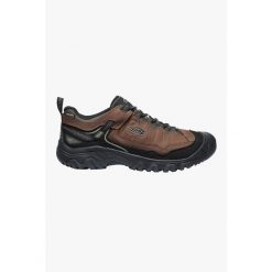 Buty trekkingowe męskie KEEN Targhee IV WP. Brązowe trekkingi męskie Keen, trekkingowe. Za 623.65 zł.