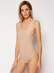 Chantelle Body Soft Stretch C16A80 Beżowy. Brązowe body damskie Chantelle, xl, bez wzorów, z syntetyku. Za 139.99 zł.