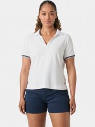 Koszulka Polo Damska Helly Hansen W Portofino. Białe koszulki sportowe damskie Helly Hansen, l, bez wzorów, z materiału, bez kołnierzyka, bez ramiączek, trekkingowe. Za 299.00 zł.