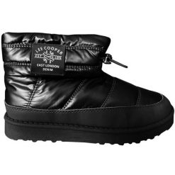 Buty Lee Cooper LCJ-23-44-1967LA czarne. Czarne śniegowce i trapery damskie z gumy. Za 218.15 zł.