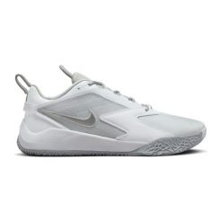 Buty halowe Nike Air Zoom Hyperace 3. Białe obuwie sportowe damskie Nike, bez wzorów, do siatkówki. Za 531.90 zł.