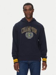 Champion Bluza 221172 Granatowy Regular Fit. Niebieskie bluzy męskie Champion, m, bez wzorów, z bawełny, bez kaptura. Za 219.99 zł.