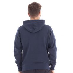 Bluza SOFTEE Kelvin dla dorosłych z kapturem. Niebieskie bluzy męskie Softee, bez wzorów, sportowe, z kapturem. Za 163.99 zł.