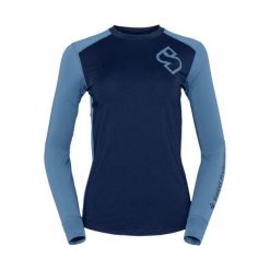 Damski jersey z długim rękawem Sweet Protection Hunter. Niebieskie bluzy sportowe damskie SWEET PROTECTION, bez wzorów, z jersey, bez kaptura, rowerowe. Za 311.00 zł.