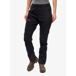 Spodnie softshell damskie Hannah Claim W. Szare spodnie sportowe damskie Hannah, m, bez wzorów, z softshellu, trekkingowe. W wyprzedaży za 455.45 zł.