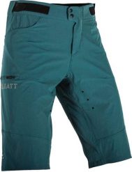 Spodenki rowerowe (+spodenki kolarskie z pampersem w zestawie) LEATT Shorts MTB. Niebieskie szorty męskie LEATT, s, bez wzorów, z tkaniny. Za 419.99 zł.