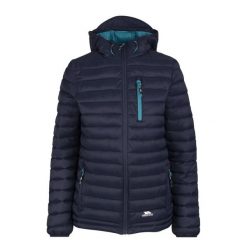 Kurtka Damska Lenka Z Kapturem I Podpinką. Niebieskie kurtki damskie Trespass, bez wzorów, z puchu, z kapturem. Za 226.99 zł.
