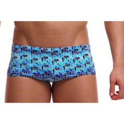 Trunki męskie Funky Trunks Jack Stack - sidewinder. Niebieskie kąpielówki męskie FUNKY TRUNKS, m, bez wzorów, do pływania. Za 159.00 zł.