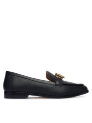 LAUREN RALPH LAUREN Loafersy 802P10534001 Czarny. Czarne mokasyny damskie Lauren Ralph Lauren, ze skóry. Za 989.99 zł.