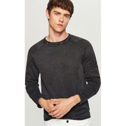 Sweter - Szary. Szare swetry przez głowę męskie Reserved. Za 69.99 zł.