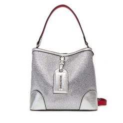 Torebka Valentino. Szare torebki do ręki damskie Valentino, bez wzorów, klasyczne, bez dodatków. Za 439.99 zł.