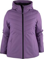 4f Kurtka narciarska damska 4F F122 ciemny fiolet 4FAW23TJACF122 50S XL. Kurtki damskie 4f, s, bez wzorów, bez kaptura, narciarskie. Za 418.68 zł.