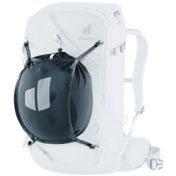 Siatka na kask Deuter Helmet Bag - black. Czarne plecaki damskie Deuter, bez wzorów. Za 98.69 zł.