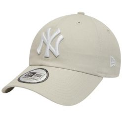 Czapka z daszkiem New Era MLB New York Yankees. Białe czapki i kapelusze damskie New Era, bez wzorów, z bawełny, sportowe. Za 109.99 zł.