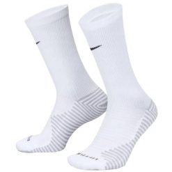 Skarpety Piłkarskie Unisex Dla Dorosłych Strike DriFIT. Białe skarpety męskie Nike, bez wzorów, z bawełny. Za 64.35 zł.